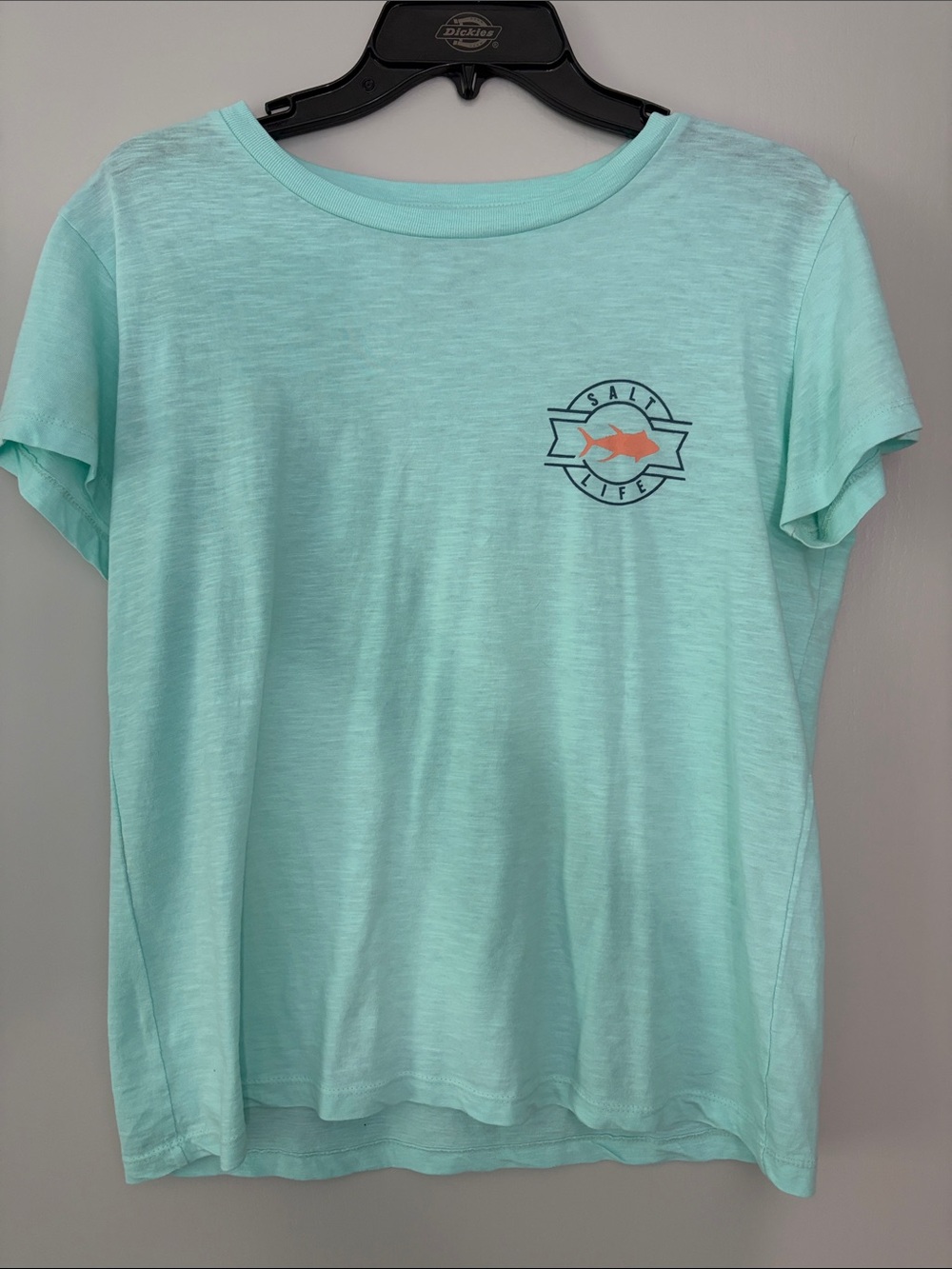 Salt Life Girls' Mint Aqua Short Sleeve Tee